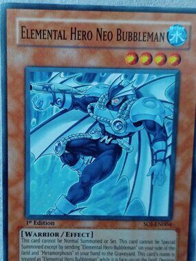 1x (EX) Elemental Hero Neo Bubbleman - SOI-EN004 - Common - Unlimited Edition